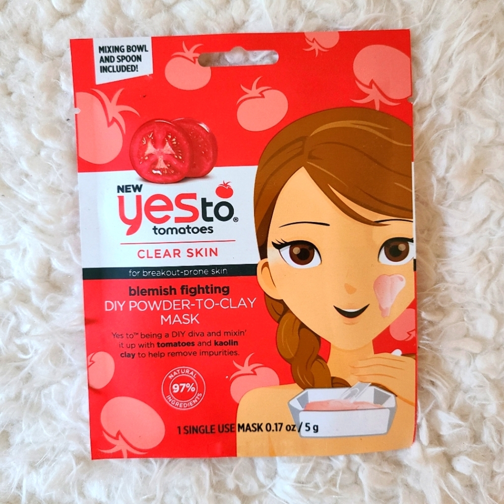 🆕️ yesto tomatoes • powder to clay mask